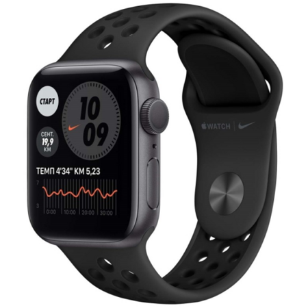 Apple Watch Series 6 GPS 40mm Aluminum Case with Nike Sport Band: характеристики и цены