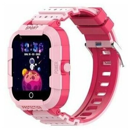 Smart Baby Watch Wonlex CT12 розовые, электроника с GPS и видеозвонком, аксессуары для детей: характеристики и цены