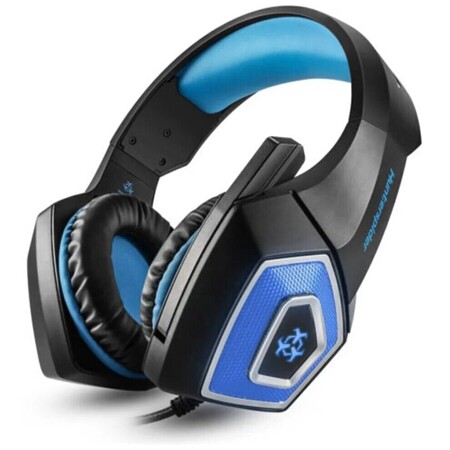Наушники игровые V1 (blue) с микрофоном: характеристики и цены