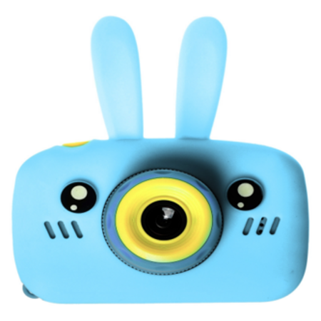 Детский цифровой фотоаппарат зайка, голубой: характеристики и цены