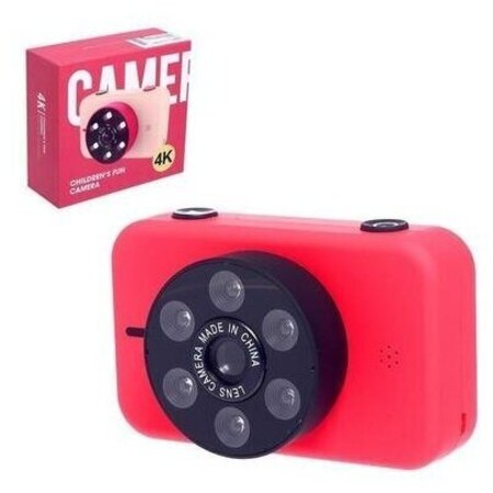 Детский фотоаппарат "Профи-камера", цвета красный: характеристики и цены