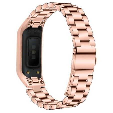 Стальной браслет для Samsung Galaxy Fit E SM-R375 (розовое золото): характеристики и цены