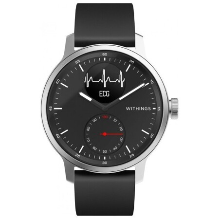 Withings ScanWatch 42мм with silicone band: характеристики и цены