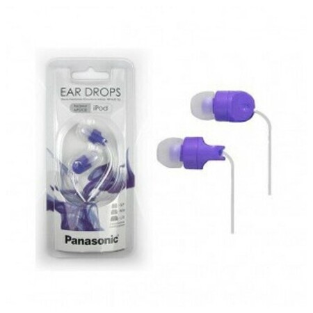 Наушники Panasonic HJE100 (Фиолетовые): характеристики и цены