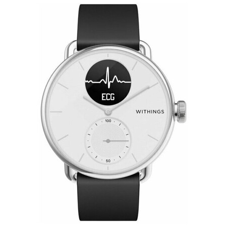 Withings ScanWatch 38mm White: характеристики и цены