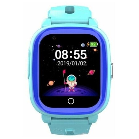 Smart Baby Watch Wonlex CT10 GPS, WiFi, камера, 4G голубые (водонепроницаемые): характеристики и цены