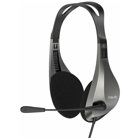 Havit Audio series-Wired headphone H205d black+grey: характеристики и цены
