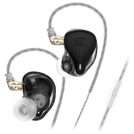 KZ Acoustics ZEX Pro с микрофоном (черный): характеристики и цены