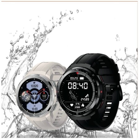 Умные смарт-часы мужские M60 Pro Sport, 48mm, черные: характеристики и цены