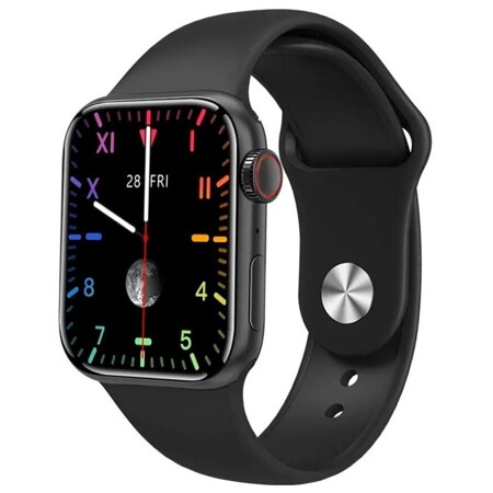 Умные Смарт Часы 7 Серии 7 Поколения Smart Smart Watch 7 Series с беспроводной зарядкой (черный): характеристики и цены