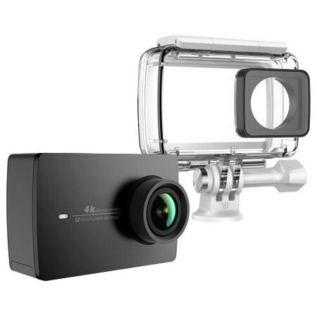 YI 4K Action Camera + Waterproof Case, 12МП, 3840x2160: характеристики и цены