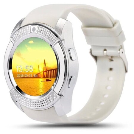 Часы Smart Watch V8 Белые: характеристики и цены
