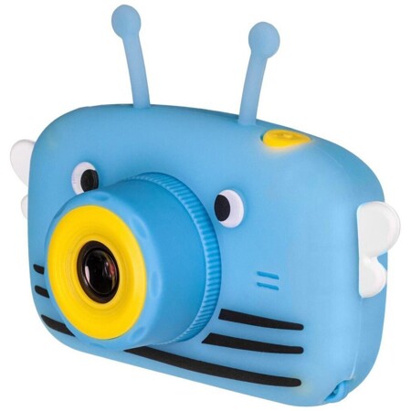 GSMIN Fun Camera View с играми и селфи камерой 20 МП, FHD (Голубой): характеристики и цены