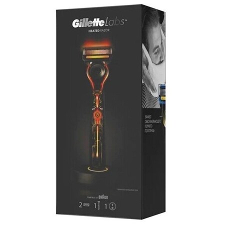 Электробритвы мужские Gillette Бритвенный станок Gillette Labs Heated: характеристики и цены