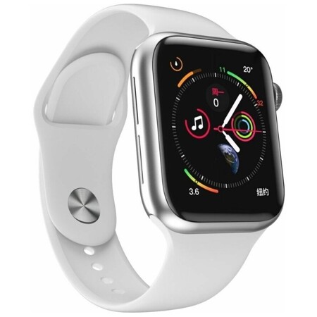 Смарт часы i8 Pro белые, 1,65 дюйма, сенсорный экран, кнопка кодирования, Bluetooth, фитнес-трекер, спортивные часы для мужчин, GPS,: характеристики и цены