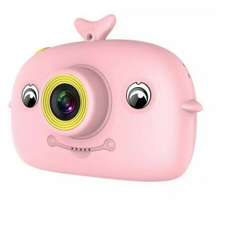 Детский цифровой фотоаппарат Рыбка розовая: характеристики и цены