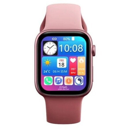 Умные часы Smart Watch X7, 41mm, розовые: характеристики и цены