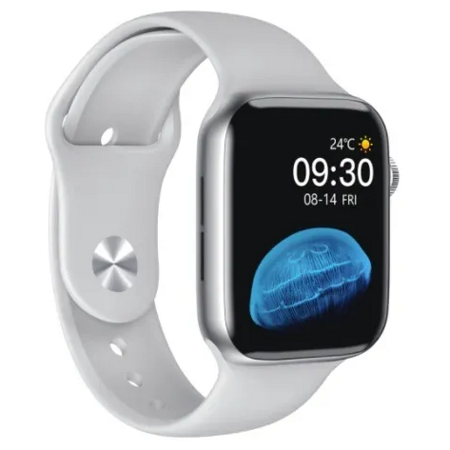 Умные часы SMART WATCH M16 PLUS 2021 44мм, (серый) с полноразмерным экраном и активным колесиком: характеристики и цены