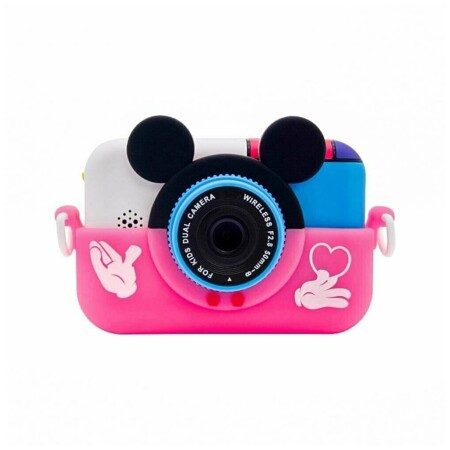 Детский фотоаппарат Mickey Mouse (розовый): характеристики и цены