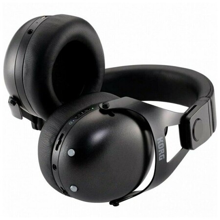 KORG NC-Q1 BK охватывающие Bluetooth-наушники с активным шумоподавлением, цвет черный: характеристики и цены