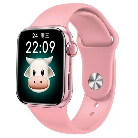 Смарт-часы Smart Watch М26 Plus Миланская петля спортивные с активным колесиком / розовый: характеристики и цены