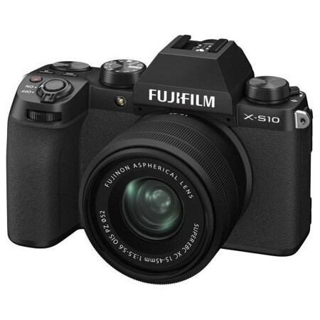 Fujifilm Фотоаппарат системный Fujifilm X-S10 15-45mm: характеристики и цены