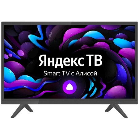 HIPER 24" Smart TV c Алисой / Wi-Fi / Bluetooth / Яндекс. ТВ / 2022: характеристики и цены