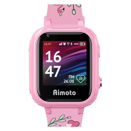 AIMOTO Умные часы Pro 4G. Цвет: фламинго: характеристики и цены