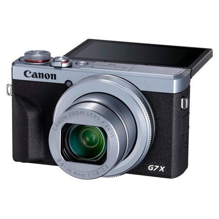 Canon Фотоаппарат компактный Canon PowerShot G7 X Mark III Silver: характеристики и цены
