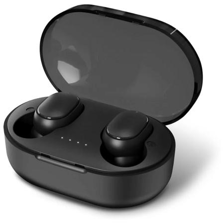Беспроводные TWS наушники Air 6 с микрофоном и шумоподавлением / игровые и спортивные Bluetooth для Win iOS Android MiO ( Черный ): характеристики и цены