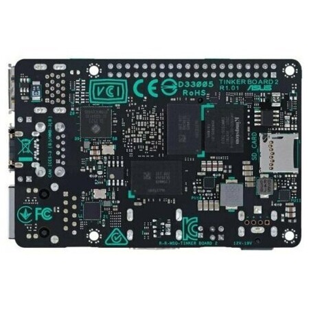 ASUS TINKER BOARD 2S/2G/16G Rockchip Quad-Core RK3399 (2GB LPDDR4,16GB eMMC, MicroSD, ARM Mali-T860, GLan, Wi-Fi/BT, HDMI, USB Type-C,4*USB 3: характеристики и цены