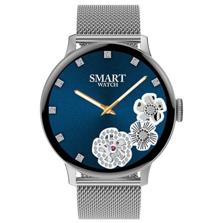 Kingwear Смарт часы KingWear DT2 с bluetooth звонком (Серебристый часы + серебристый металлический и прозрачный силиконовый ремни): характеристики и цены