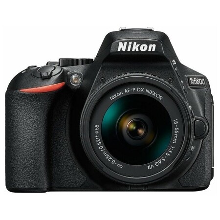 Nikon D5600 Kit AF- P 18-55mm f/3.5-5.6 VR (черный): характеристики и цены