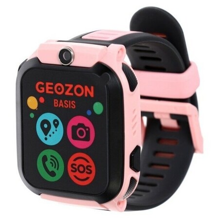 Geozon Basis GEO-G-W08PNK, 1.44", TFT, SIM, камера, GPS, 600 мАч, розовые: характеристики и цены