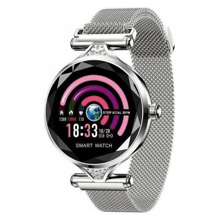 Смарт часы женские Smart Watch H1 (Серебряный): характеристики и цены