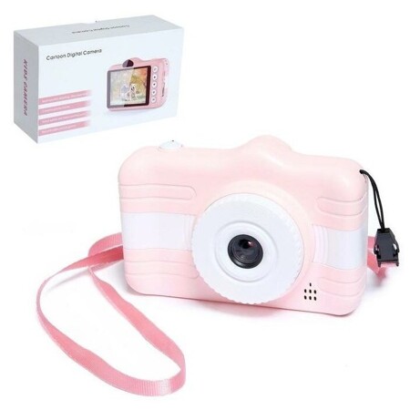 Детский фотоаппарат "Профи", цвет розовый: характеристики и цены
