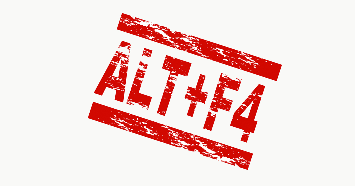 Картинка alt f4