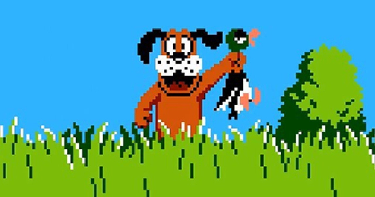 Как играть в денди в duck hunt